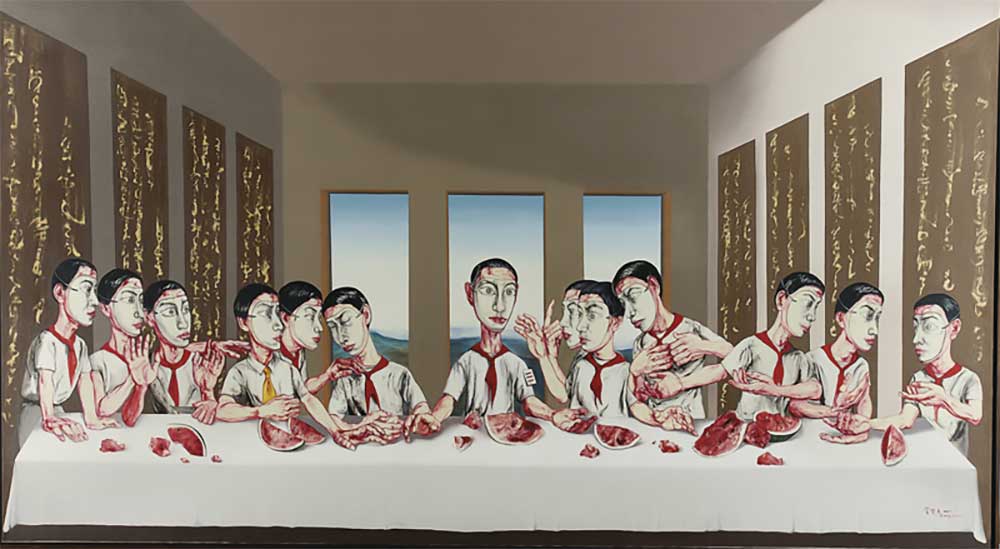 The Last Supper by Fanzhi Zeng