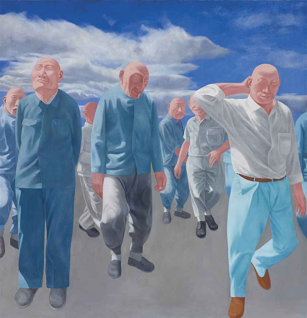 Series 2 No 4 by Fang Lijun