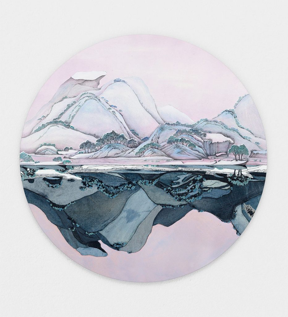 Mirrored Landscape IIII by Jiang Wanlin