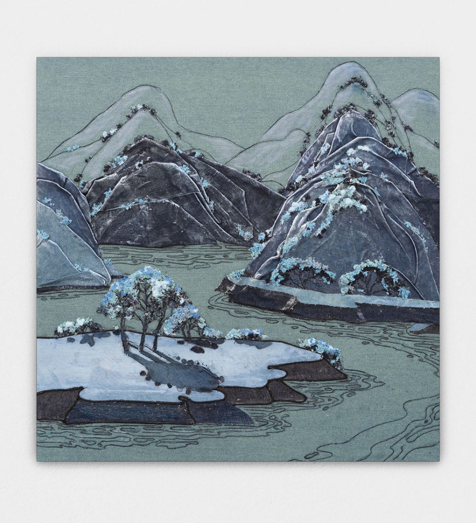 Landscape Green Mountain II by Jiang Wanlin