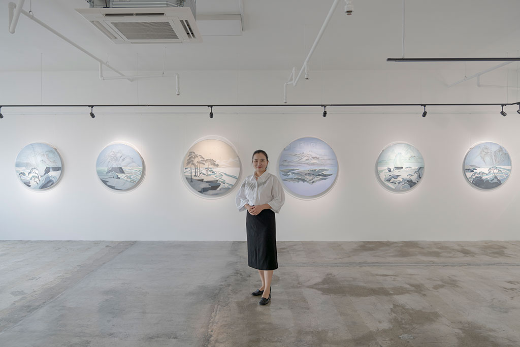 Jiang Zhaojin solo exhibition at Asian Art Platform